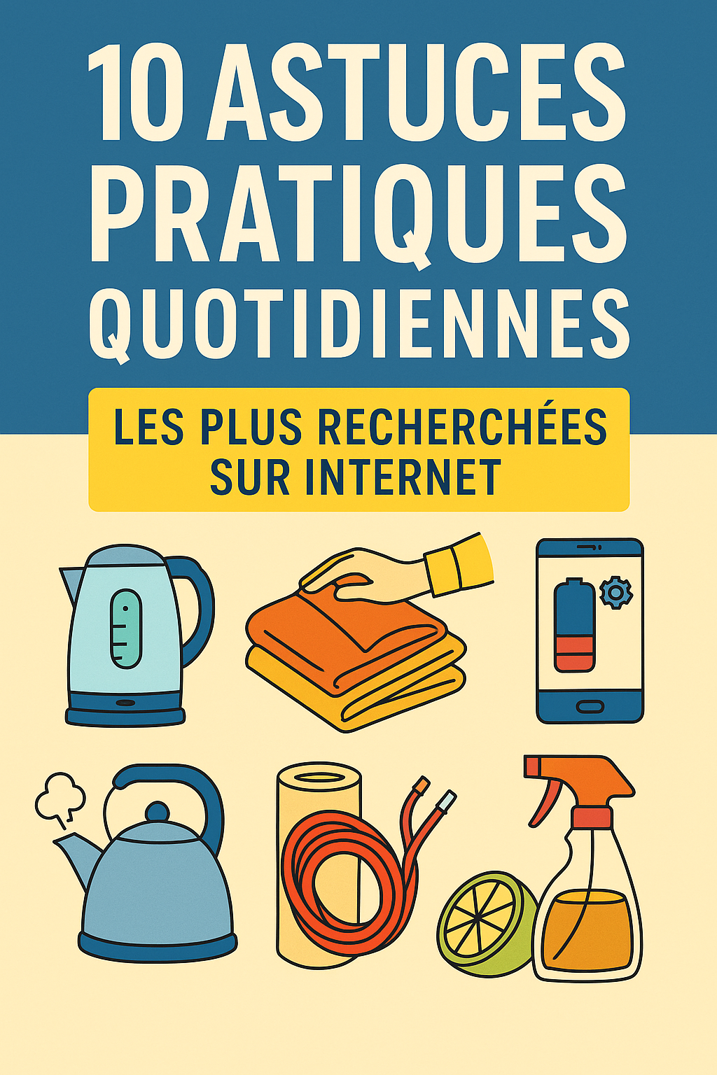 10 Astuces Pratiques Quotidiennes Les Plus Recherchées sur Internet