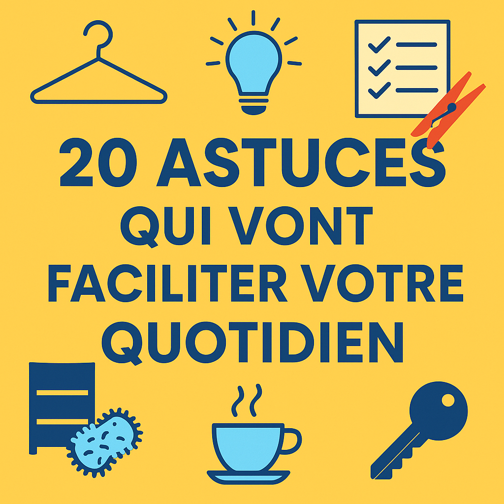 20 atuces aui vous facilite la vie