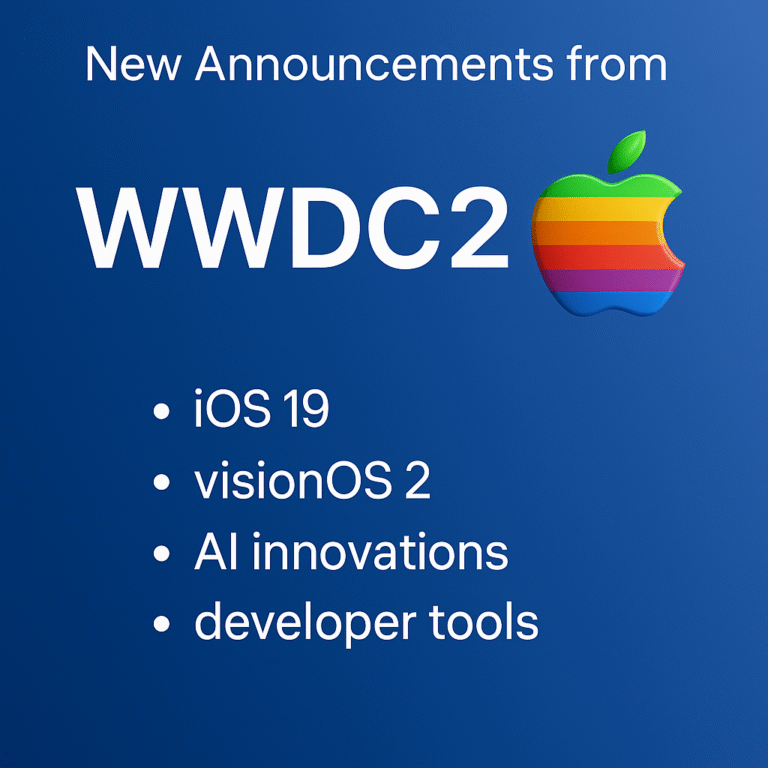 WWDC25 : toutes les nouveautés Apple pour les développeurs