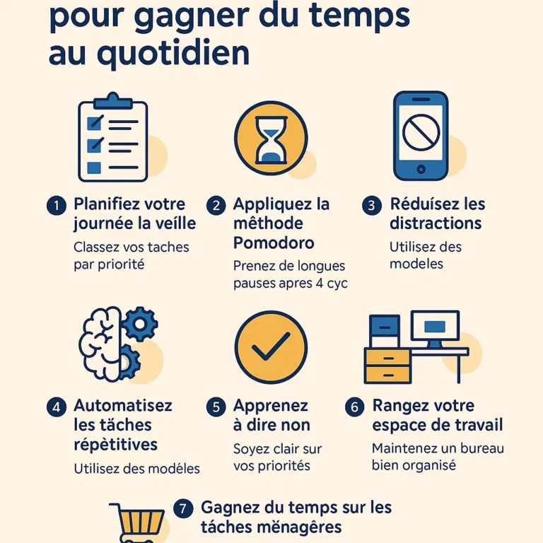 gagnez temps quotidien