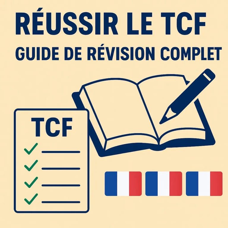 reussir TCF guide complet