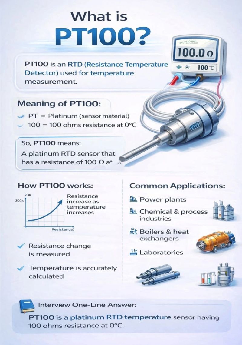 What “PT100” means