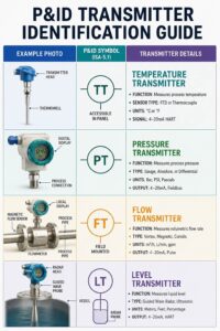 Understanding P&ID transmitter symbols