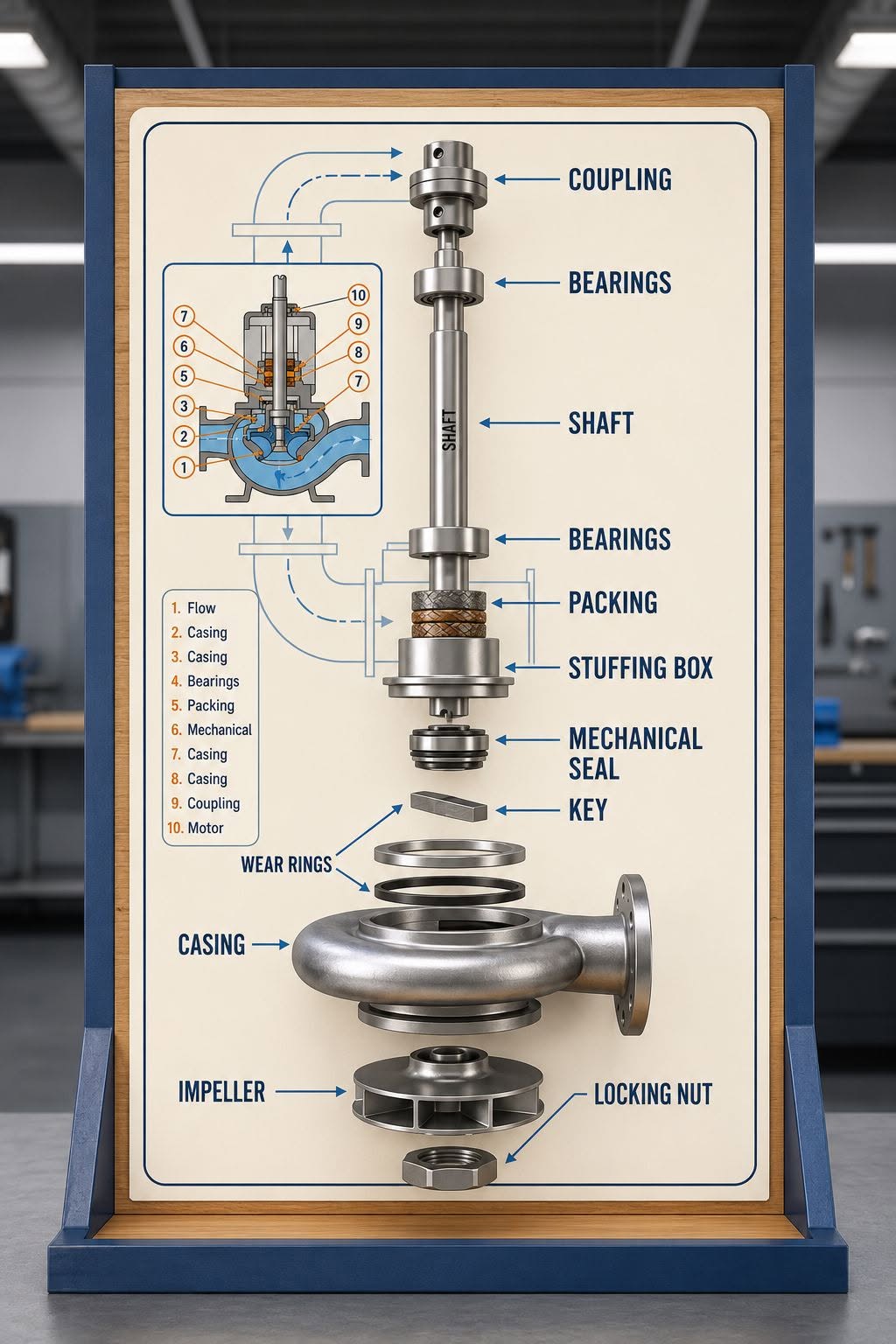 Centrifugal Pump Internal Parts Explained!