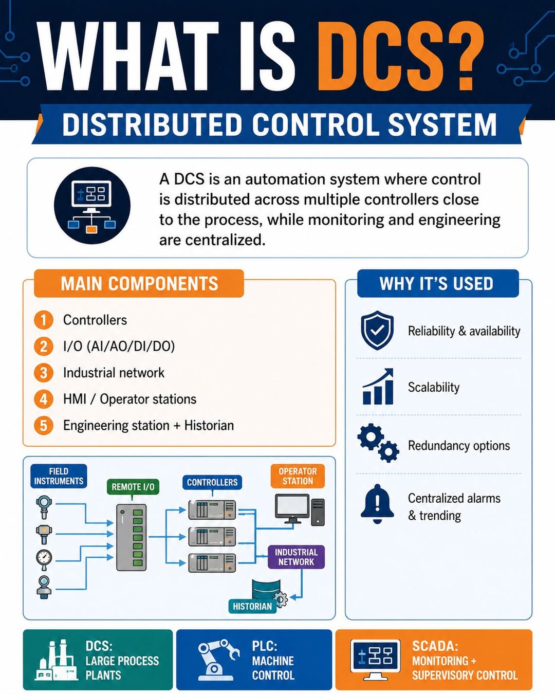 What is DCS (Distributed Control System)?