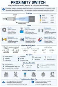Understanding Proximity Switches in Industrial Automation