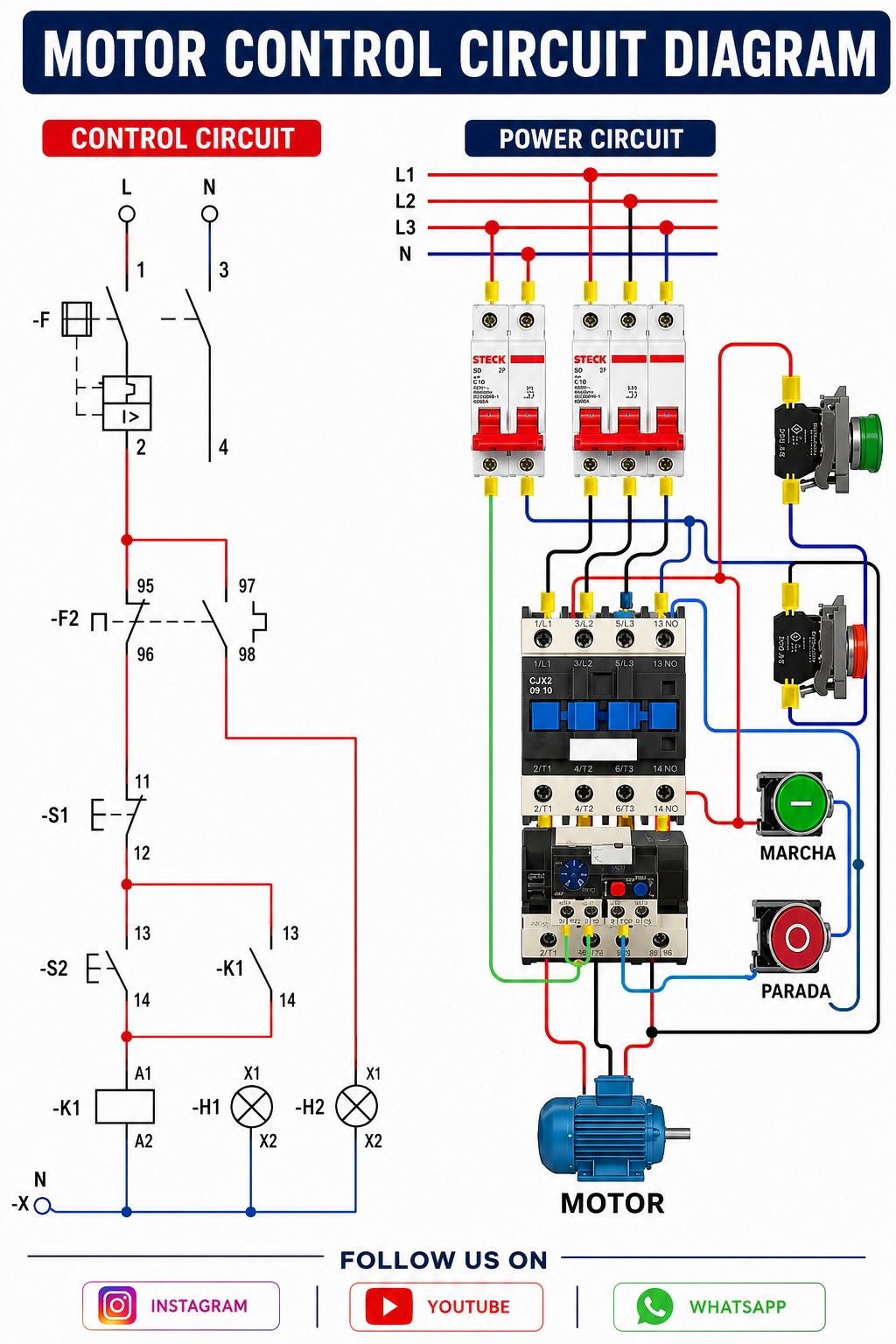 Motor Control Circuit Explained