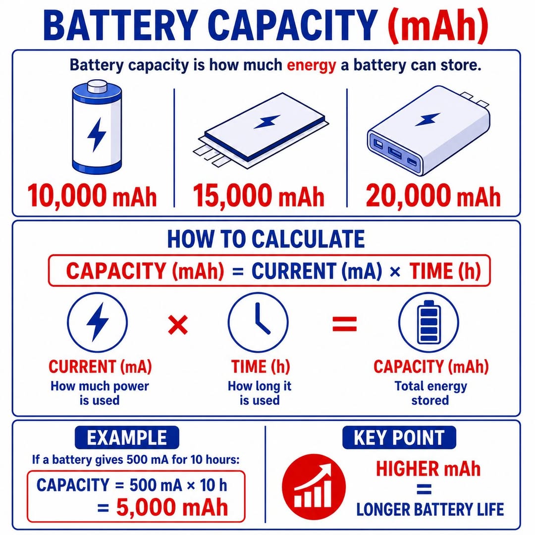 Battery Capacity (mAh) Explained Simply!
