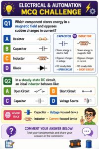 Electrical & Automation MCQ Challenge