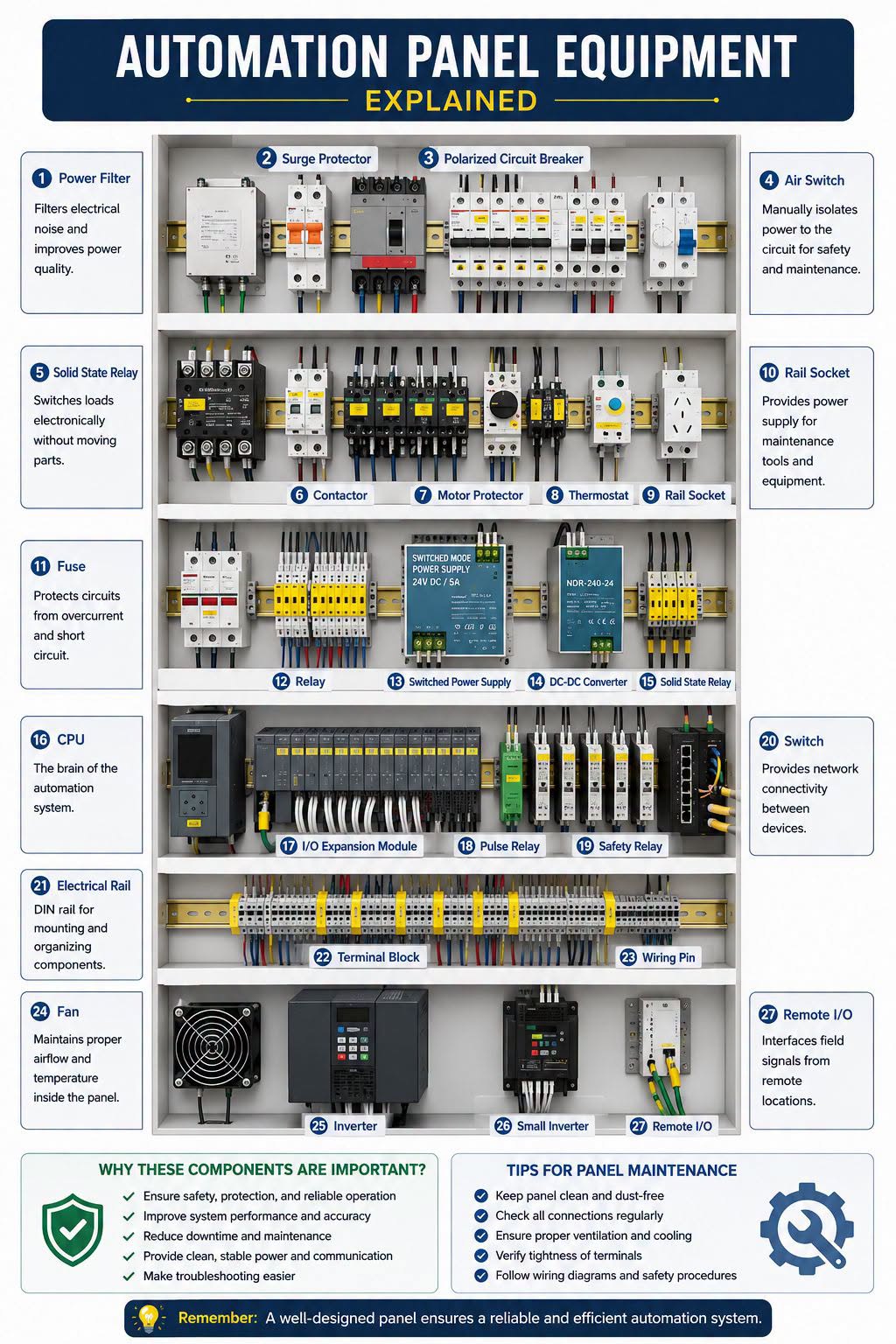 Automation Panel Equipment Explained – The Heart of Every Industrial Control System
