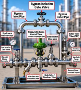 PRESSURE REDUCING ASSEMBLY: